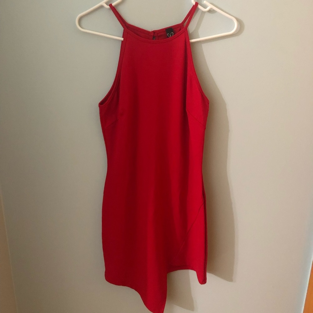 Red dress